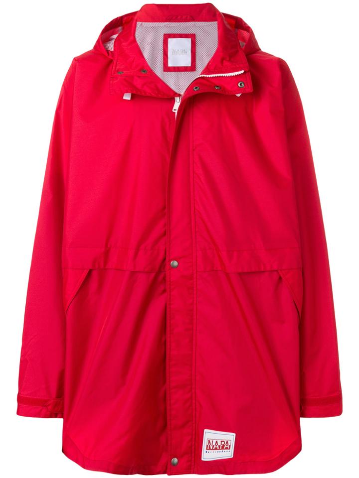 Napa By Martine Rose Oversized Rain Coat - Red
