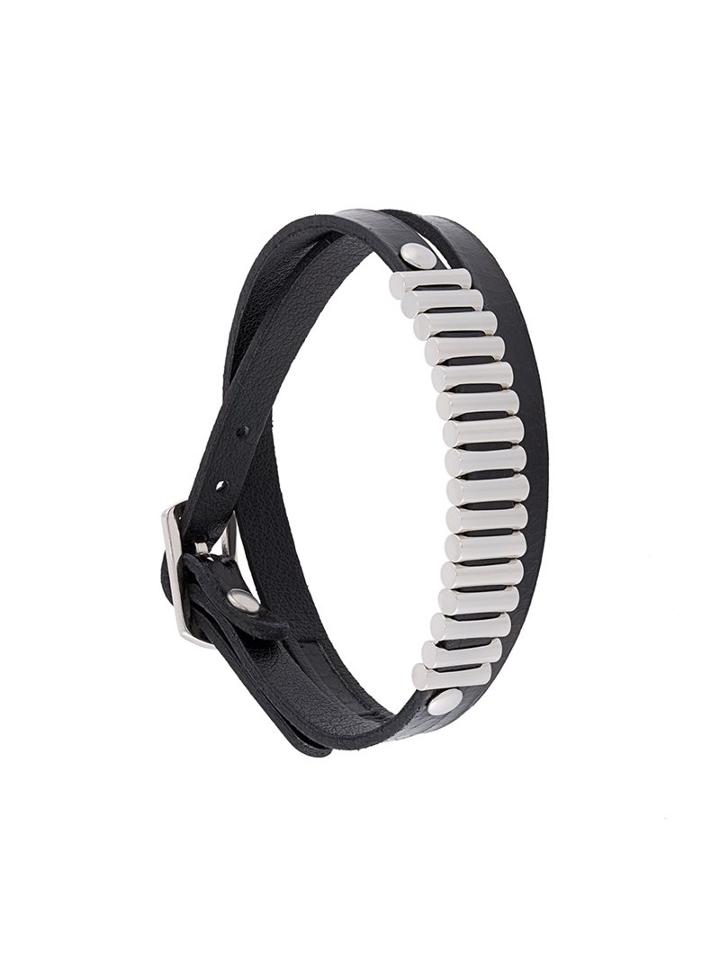 Mcq Alexander Mcqueen 'mini Bullets' Wrap Bracelet, Women's, Black