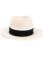 Maison Michel Andre Straw Hat, Women's, Size: S, Nude/neutrals, Straw/cotton