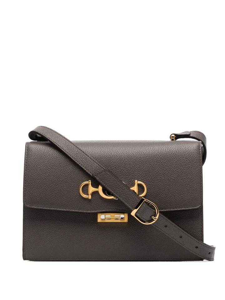 Gucci Small Zumi Shoulder Bag - Grey