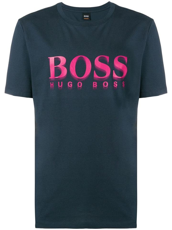 Boss Hugo Boss Printed Logo T-shirt - Blue