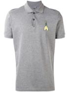Lanvin - Arrow Patch Polo Shirt - Men - Cotton - M, Grey, Cotton