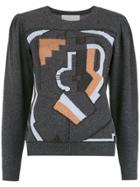 Lilly Sarti Knit Blouse - Grey