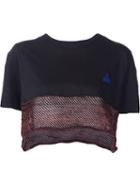 Vivienne Westwood Gold Label Mesh Hem Cropped T-shirt