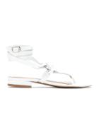 Tufi Duek Leather Sandals - White