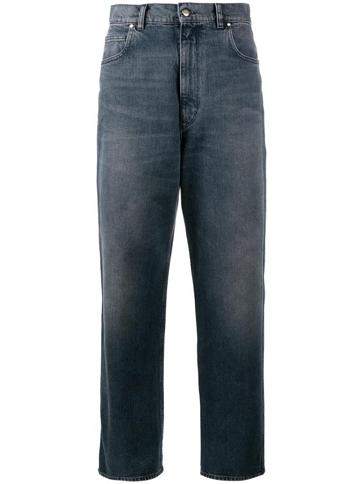 Golden Goose Deluxe Brand Cropped Boyfriend Jeans, Women's, Size: 28, Blue, Cotton