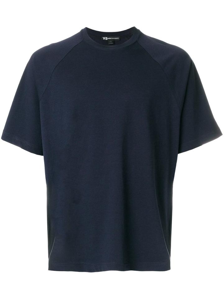 Y-3 Branded T-shirt - Blue