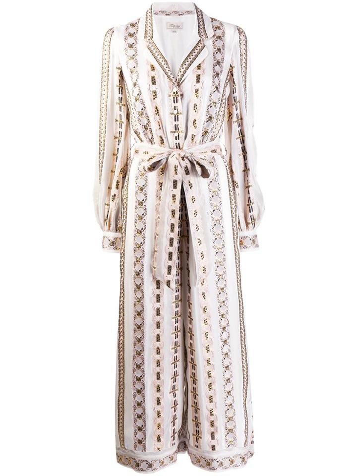 Temperley London Spirit Printed Jumpsuit - White