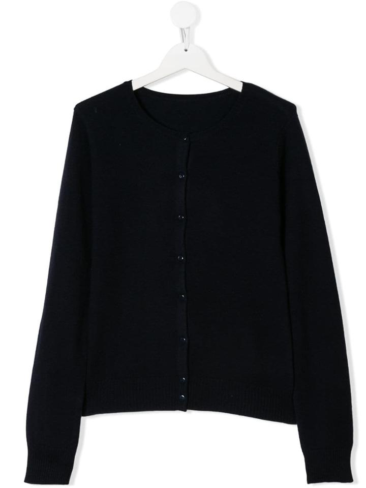 Lapin House Teen Buttoned Cardigan - Blue