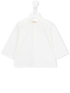 Amelia Milano - Henley T-shirt - Kids - Cotton - 6-9 Mth, White