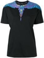 Marcelo Burlon County Of Milan - Printed T-shirt - Women - Cotton/polyester/viscose - L, Black, Cotton/polyester/viscose