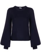 Chloé Puff-sleeve Sweater - Blue