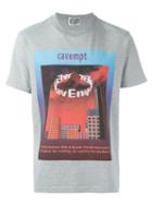 C.e. Logo Print T-shirt, Men's, Size: Large, Grey, Cotton