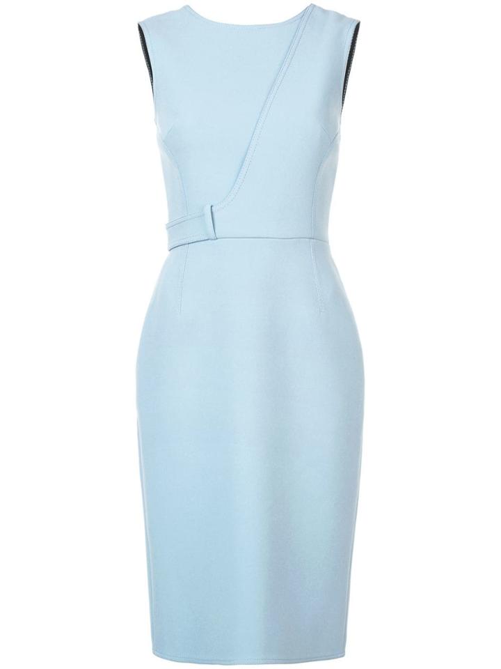 Jason Wu Collection Fitted Sleeveless Dress - Blue