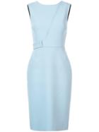 Jason Wu Collection Fitted Sleeveless Dress - Blue