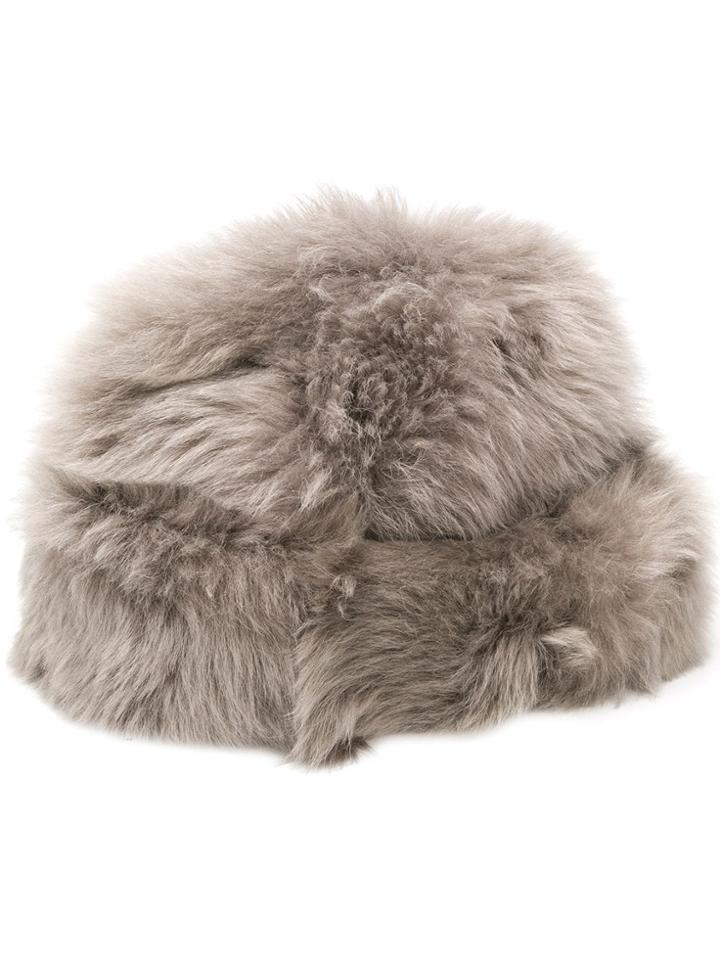 Borsalino Fuzzy Cap - Grey