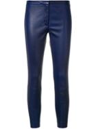 Theory Cropped Leggings - Blue