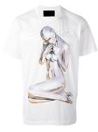 Juun.j Juun.j X Hajime Sorayama Print T-shirt, Men's, Size: 46, White, Cotton