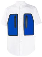 Fumito Ganryu Zip Front Shirt - White