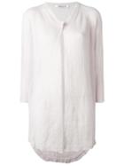 Lamberto Losani Asymmetric Open Cardigan, Women's, Pink/purple, Cashmere/silk/other Fibers