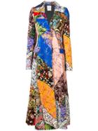 Rosie Assoulin Long Patchwork Coat - Multicolour