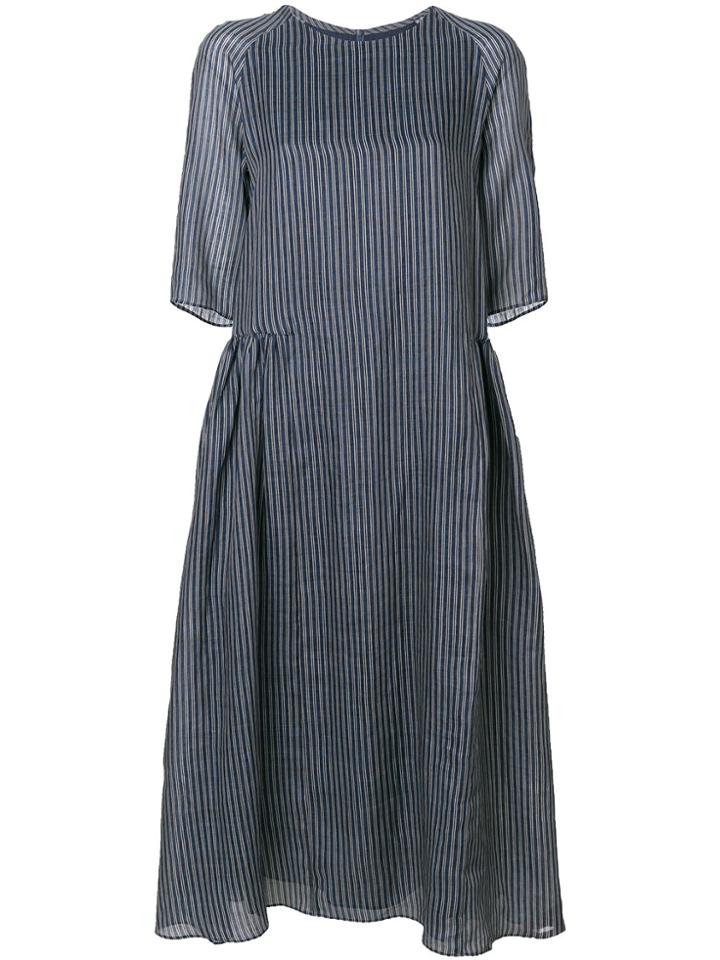 's Max Mara Striped Dress - Blue