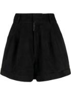 Manokhi High Waisted Shorts - Black
