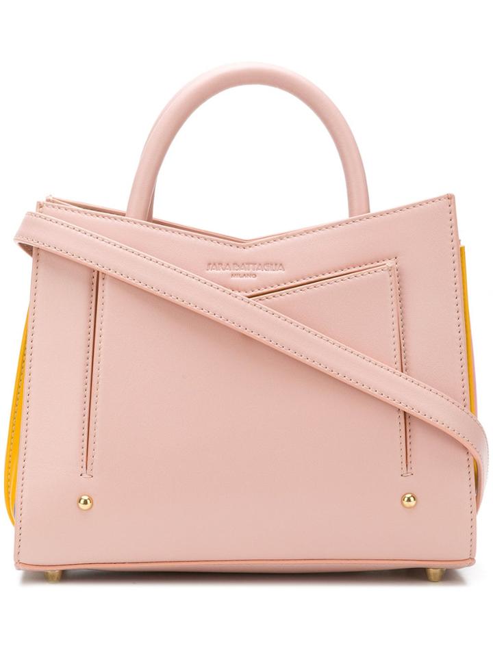 Sara Battaglia Toy Tote Bag - Pink