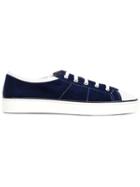 Santoni Classic Sneakers, Women's, Size: 40, Blue, Suede