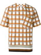 Msgm Checked Boxy T-shirt