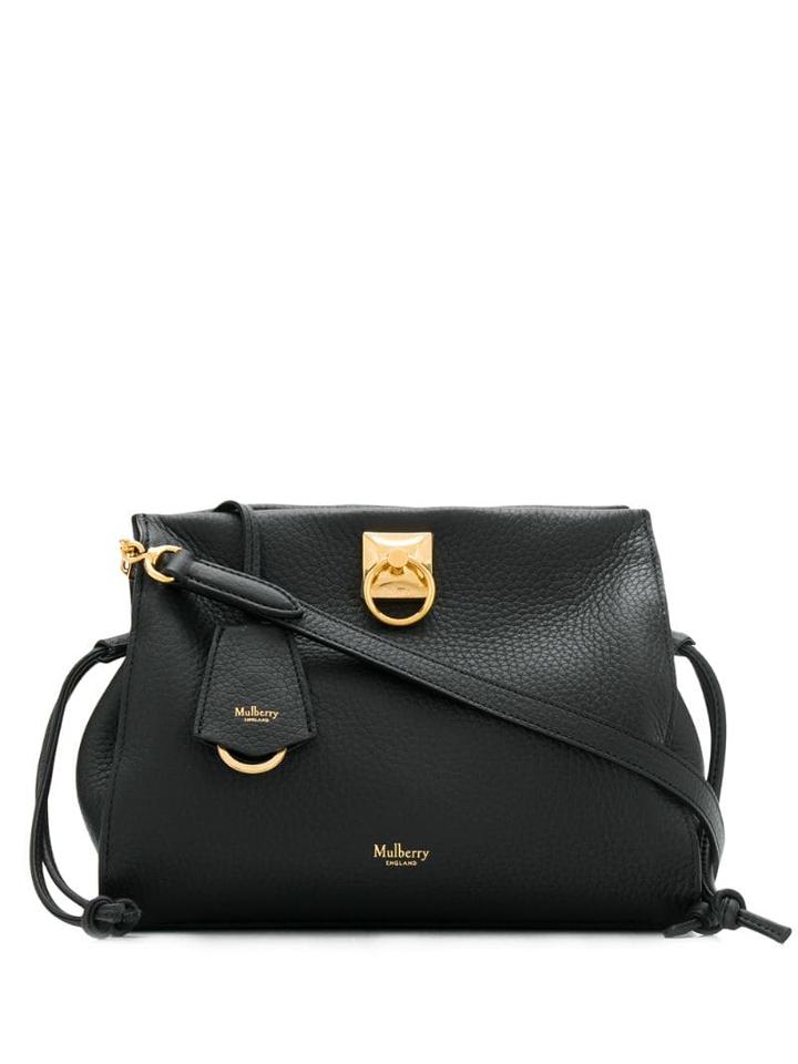 Mulberry Small Iris Heavy Grain - Black
