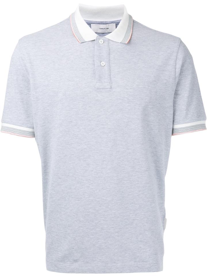 Cerruti 1881 Short Sleeve Polo Shirt - Grey