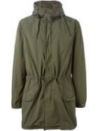 Aspesi Parka Coat, Men's, Size: Medium, Green, Polyamide/polyester/acrylic