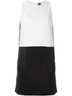 I M Isola Marras Colour Block Shift Dress, Women's, Black, Cotton/polyester