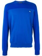 Etro - Crew Neck Jumper - Men - Cotton - Xl, Blue, Cotton