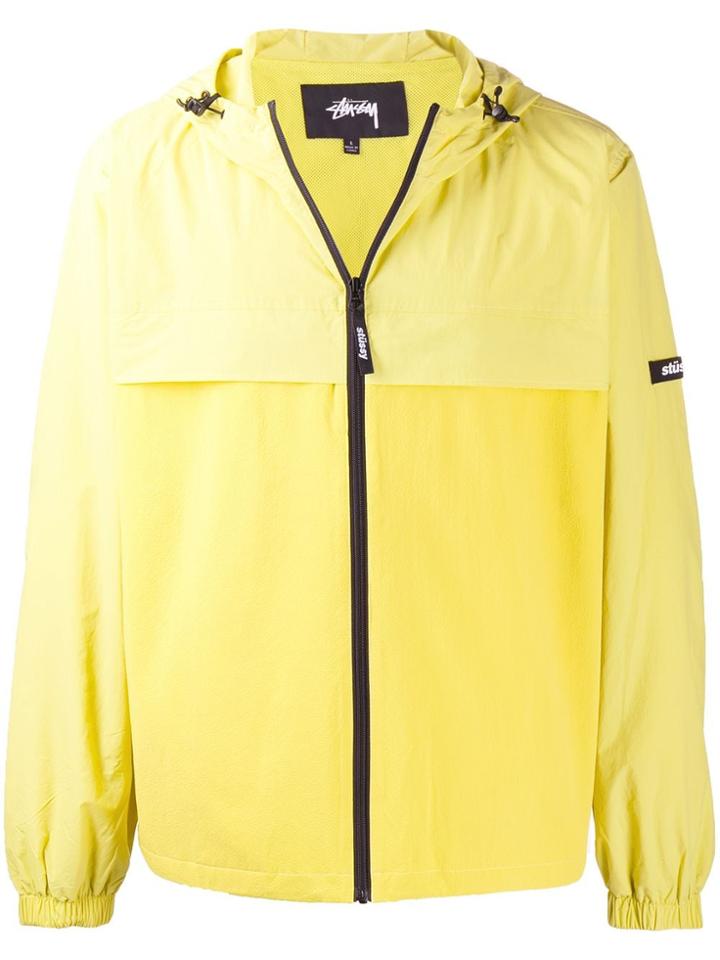 Stussy Zipped-up Jacket - Yellow