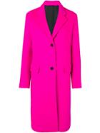 Calvin Klein 205w39nyc Buttoned Coat - Pink