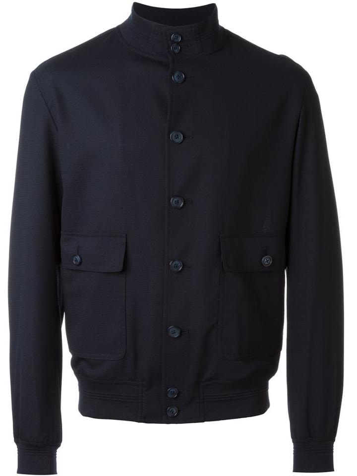 Corneliani 'valstar' Pocket Detail Bomber Jacket