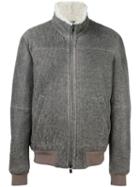 Drome Shearling Jacket, Men's, Size: Small, Grey, Sheep Skin/shearling/polyamide/spandex/elastane/polyacrylic