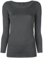 Natori Fitted Sweater - Grey