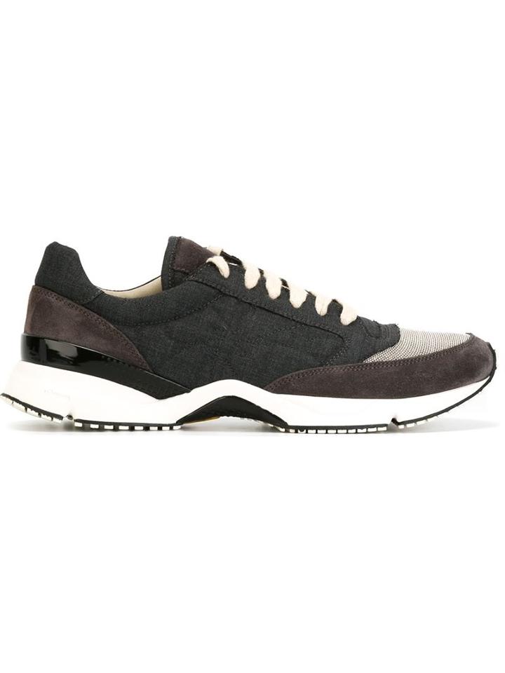 Brunello Cucinelli Panelled Sneakers