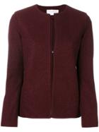 Harris Wharf London Front Fastened Cardigan - Red