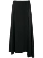 Nina Ricci Softly Ruffled Skirt - Black