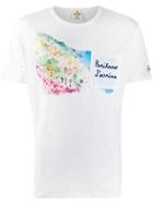 Mc2 Saint Barth Positano Embroidered T-shirt - White