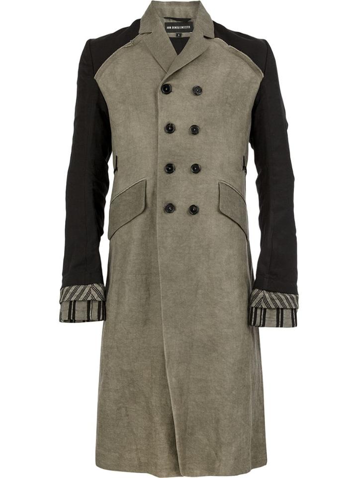 Ann Demeulemeester Chiron Trench Coat - Brown