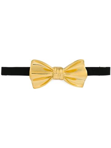 Cor Sine Labe Doli Metallic Bow Tie