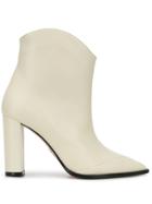 Oscar Tiye Yeehaw Ankle Boots - White