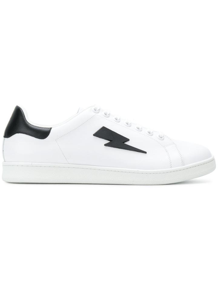 Neil Barrett Thunder Sneakers - White