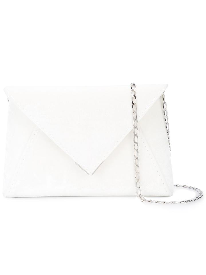 Tyler Ellis Lee Pouchet Small Clutch - White
