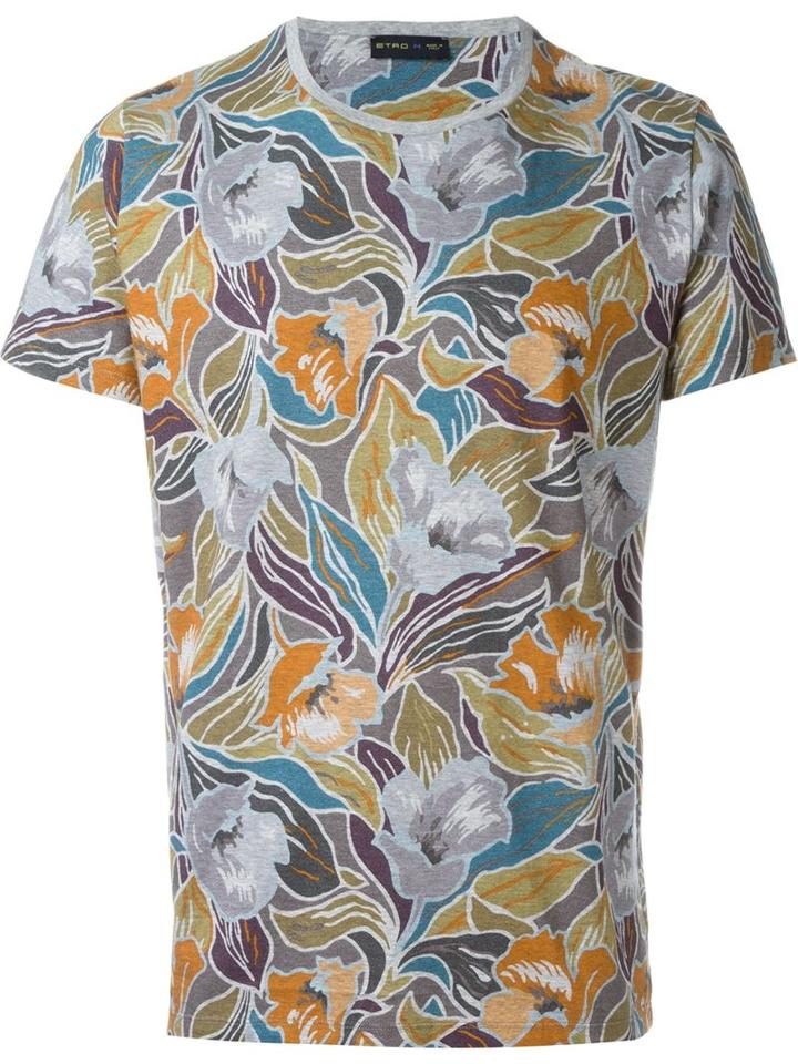 Etro Floral Print T-shirt